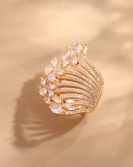 Solitaire Rose Gold Classic Ring