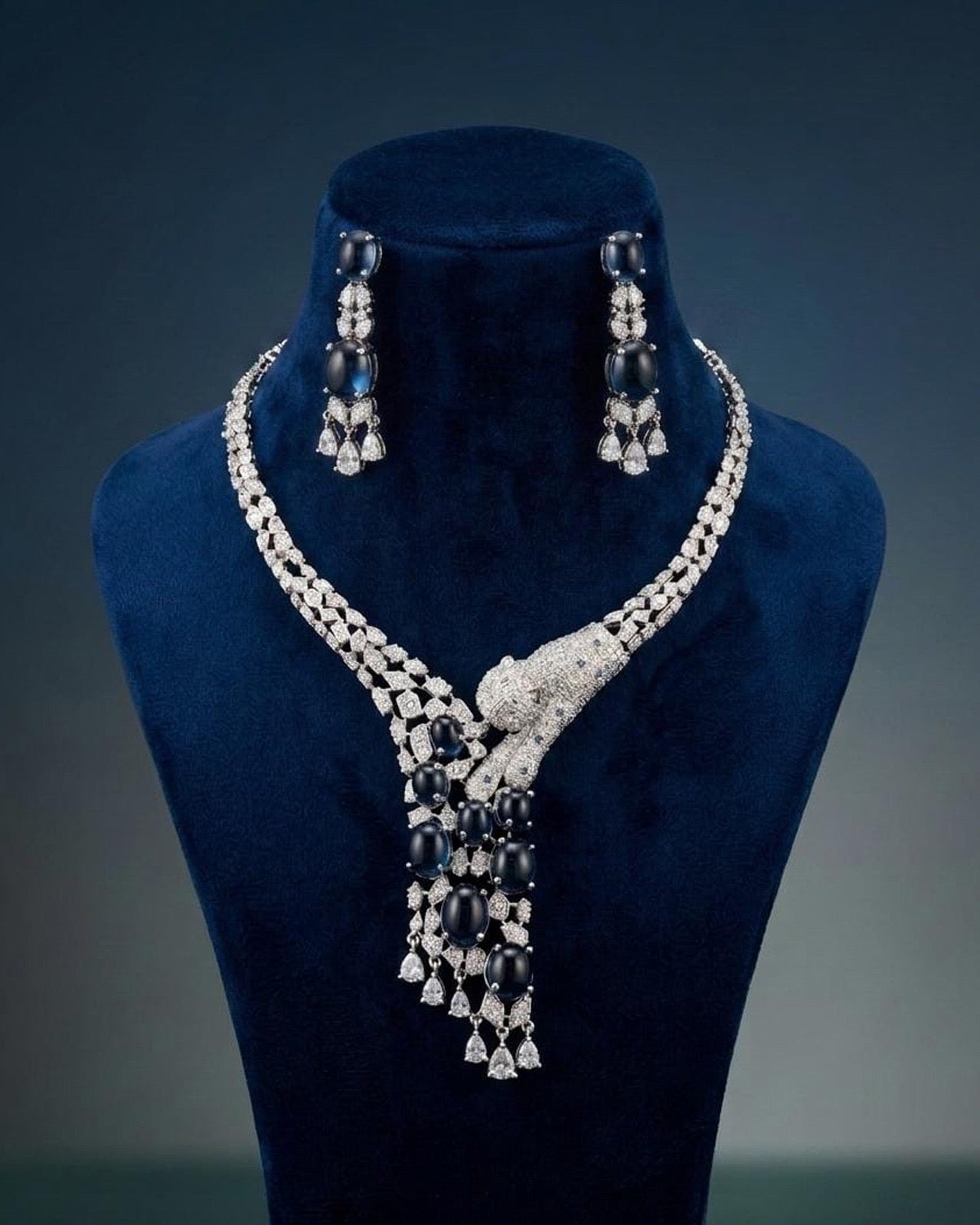 Luxe Diamond Drop Necklace