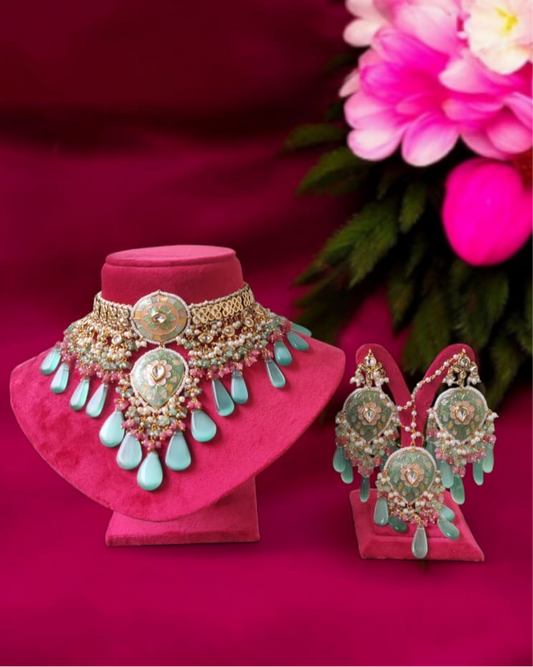 Kundan Wedding Choker Necklace