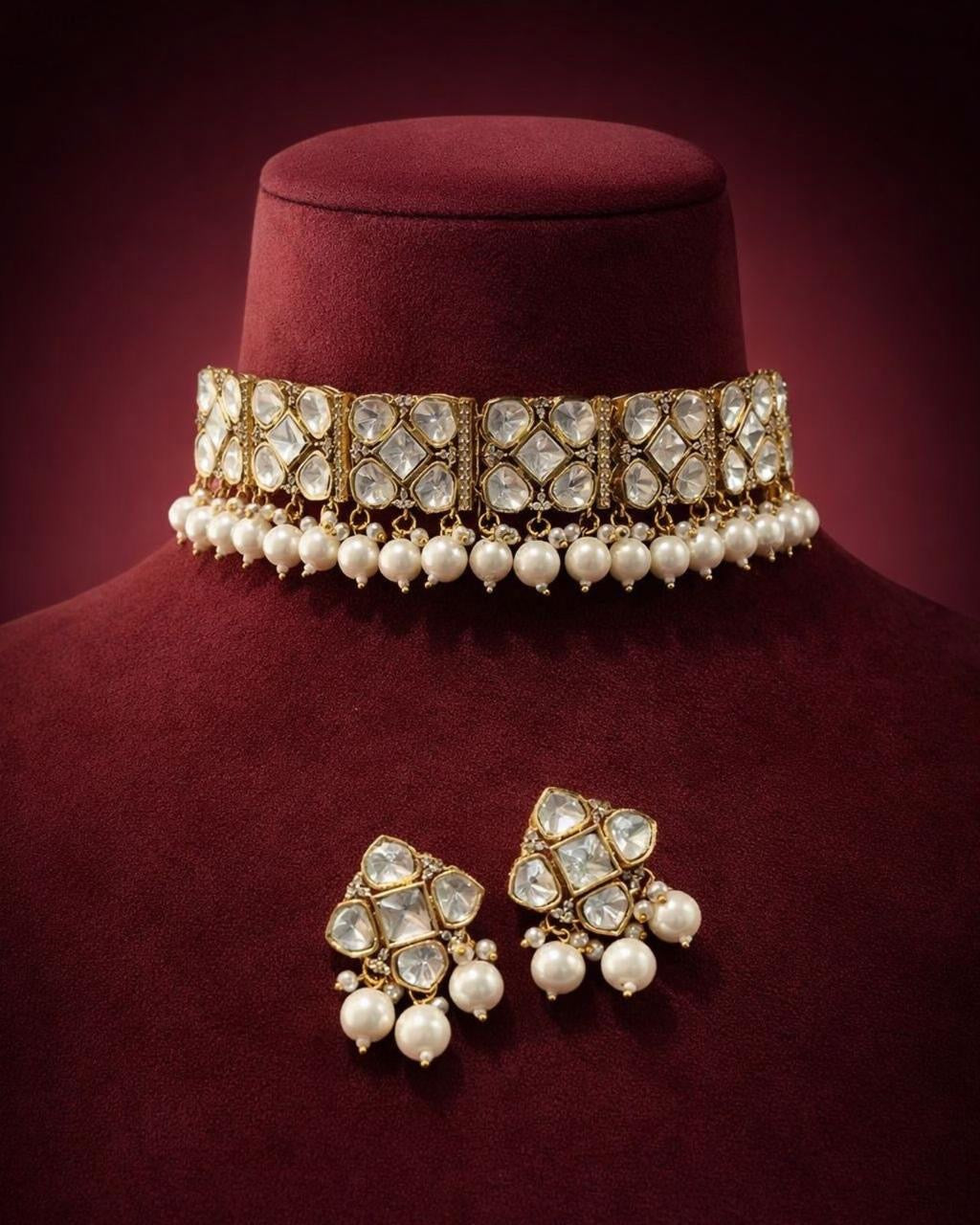 Pearl Choker Elegant Necklace