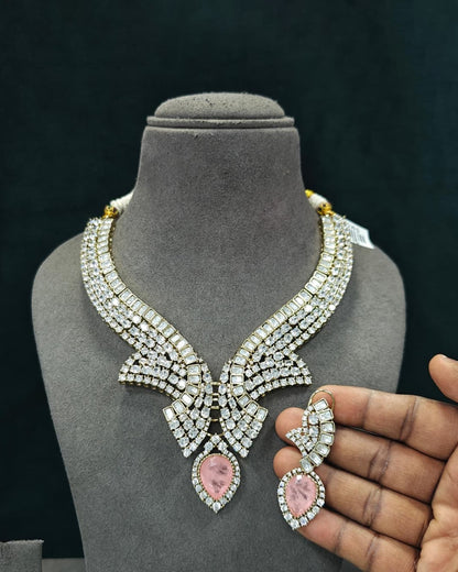 Luxe Diamond Statement Necklace