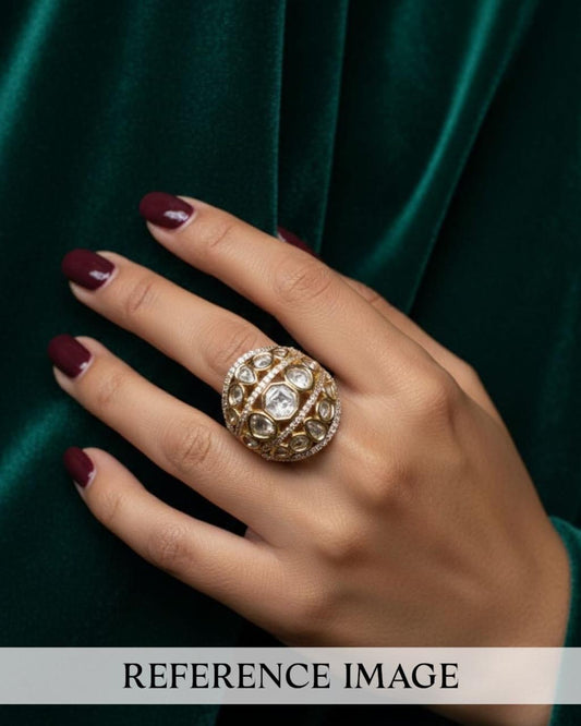 Kundan Beauty Ring