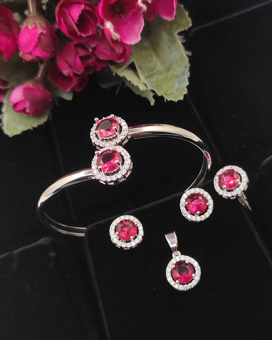 Pendant Set with Ring& Bracelet