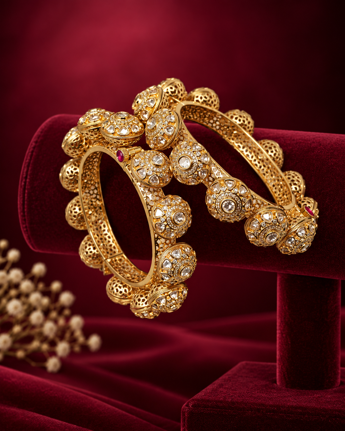 Golden Traditional Classic Bangles