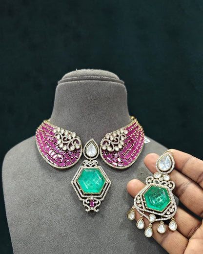 Royal Statement Kundan Set
