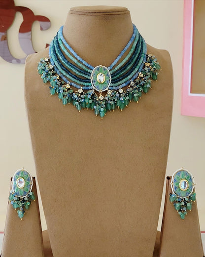 Beads Layered Necklace Set