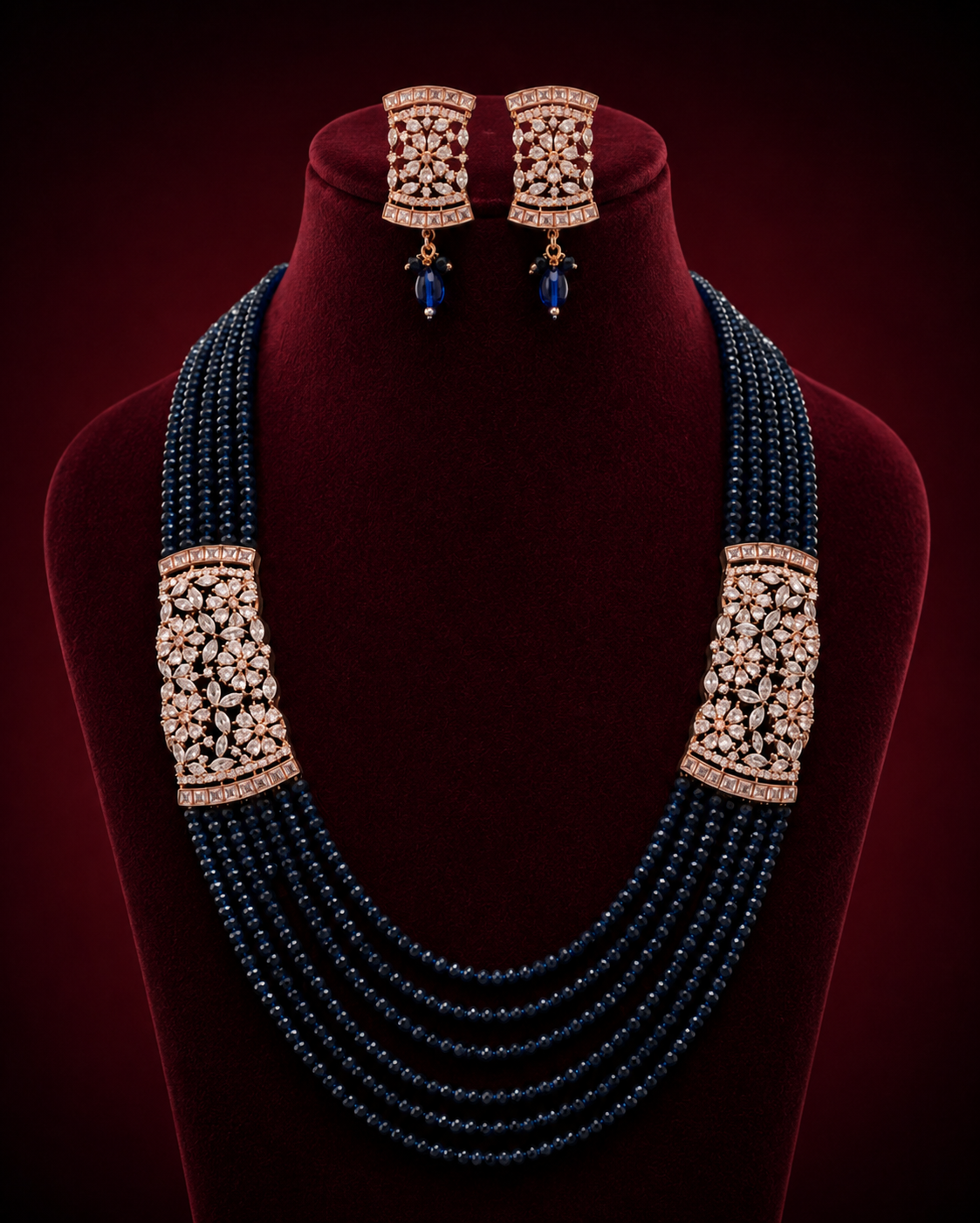 Designer Beaded Necklace Set