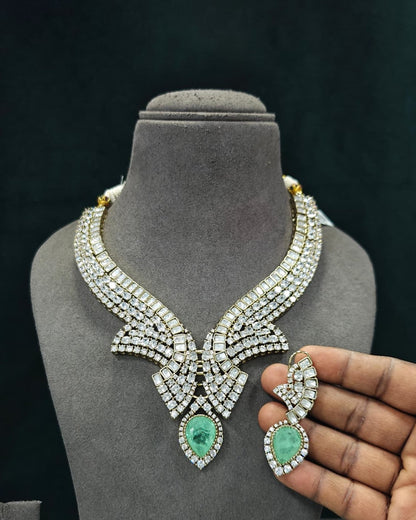 Luxe Diamond Statement Necklace