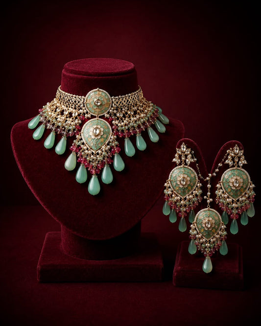 Kundan Wedding Choker Necklace