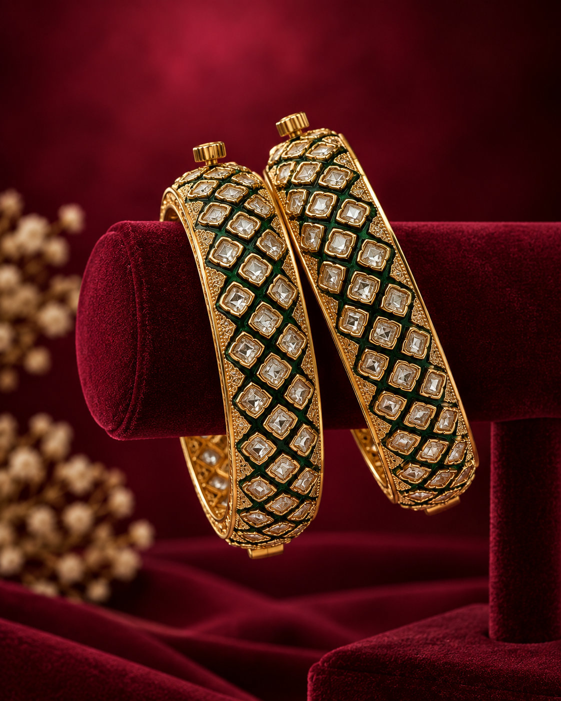 Jadau Statement Bangles