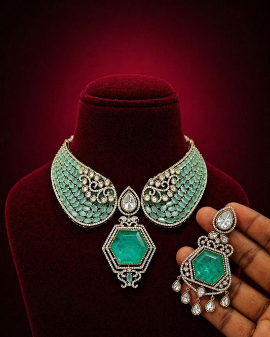 Royal Statement Kundan Set