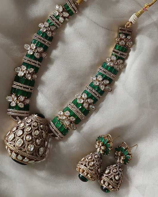 Emerald Luxe Necklace Set