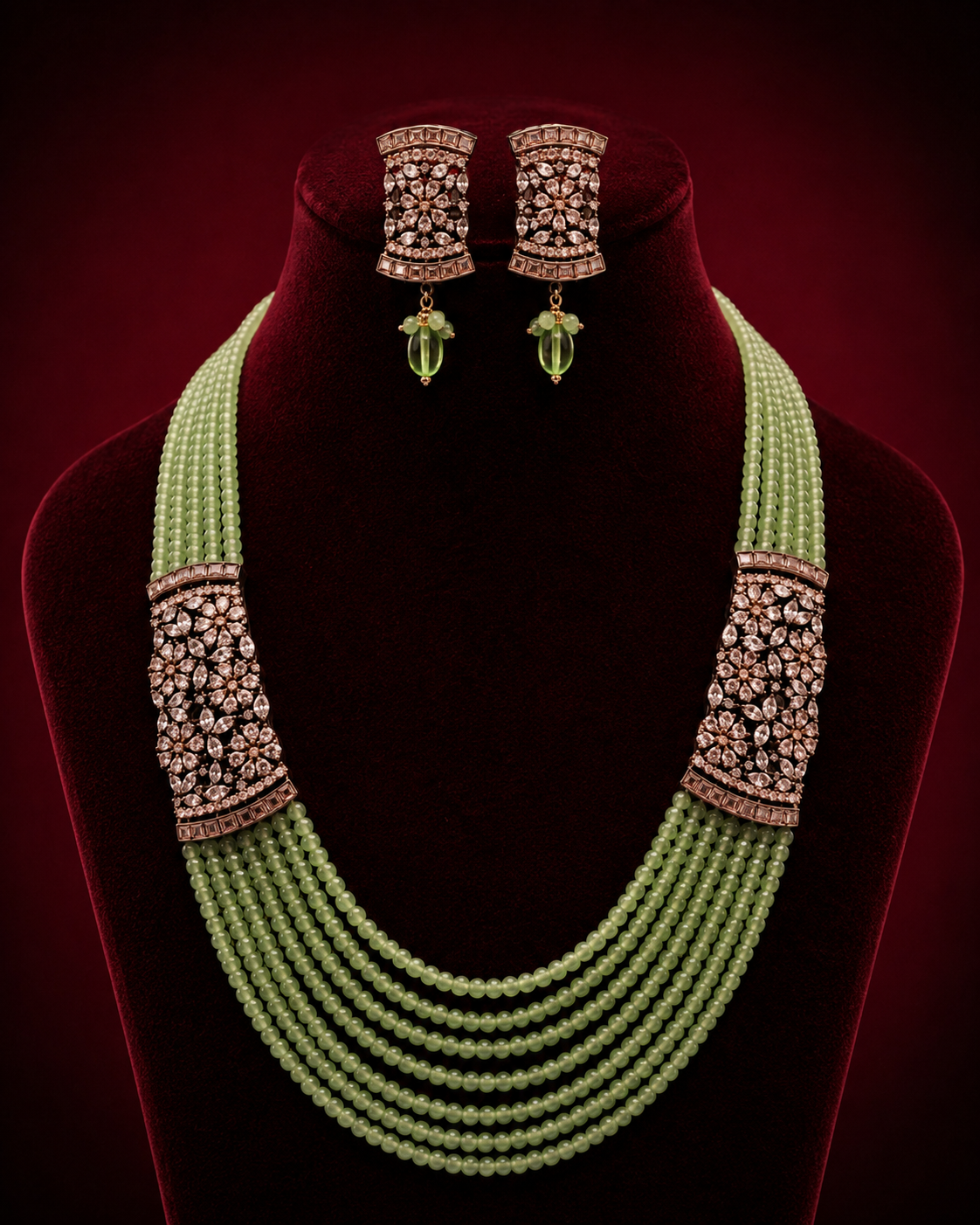 Designer Beaded Necklace Set