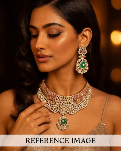 Designer Collar Style Necklace Set