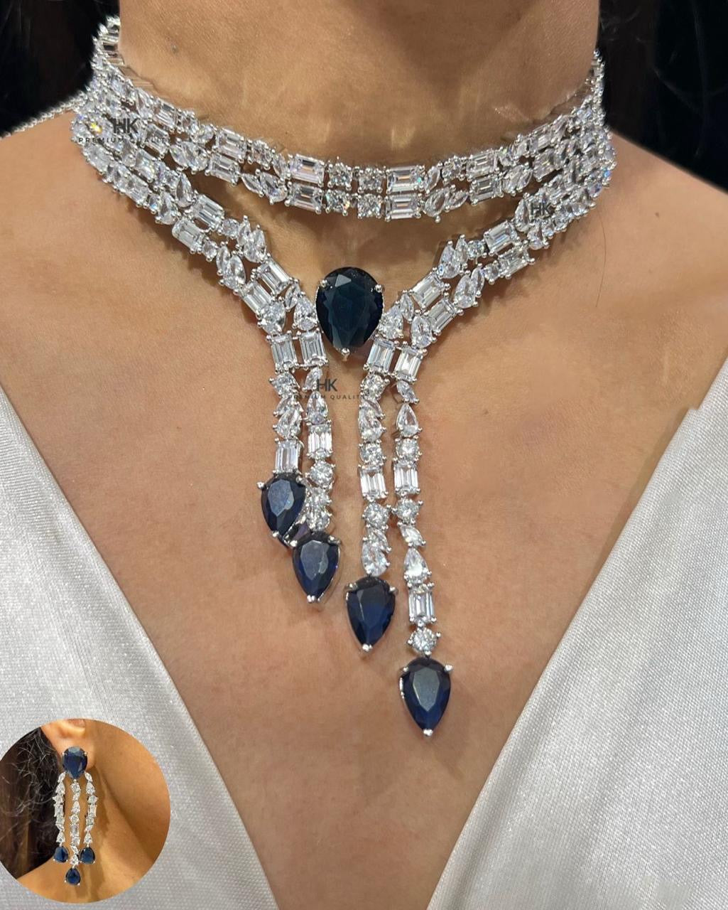 Luxe Statement Diamond Necklace