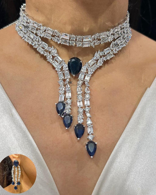 Luxe Statement Diamond Necklace