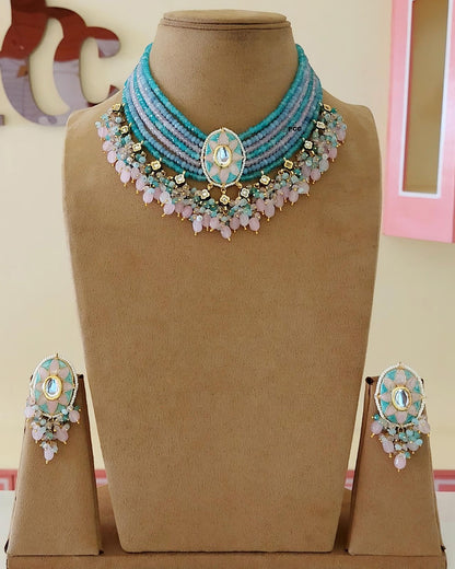 Beads Layered Necklace Set
