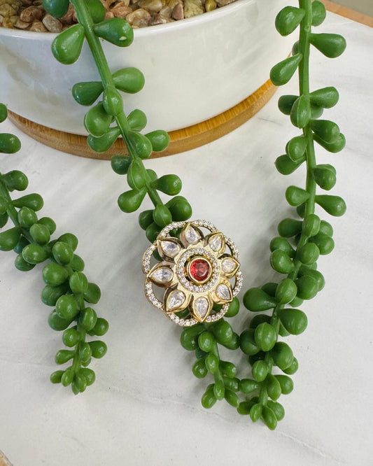 Kundan Polki Rings