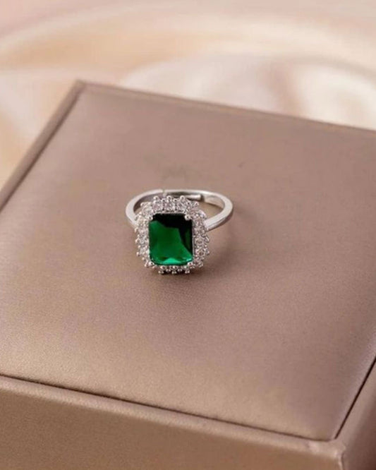 Emerald Diamond Ring