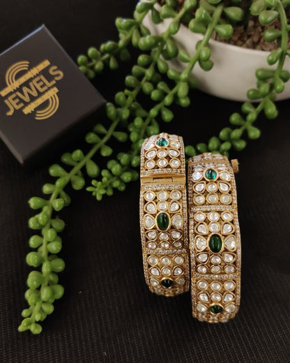 Royal polki Kundan Kadas