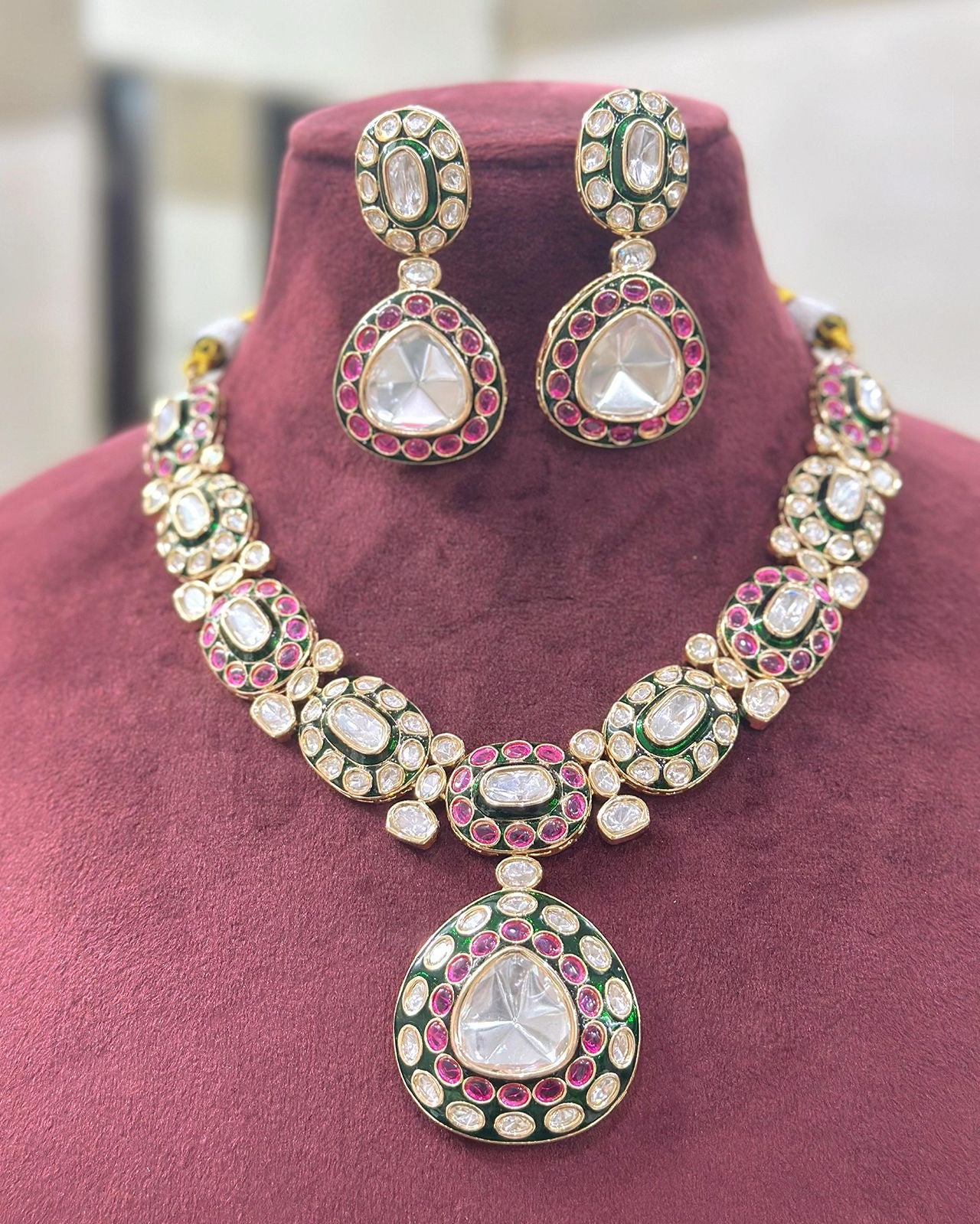 Long Kundan Bridal Necklace
