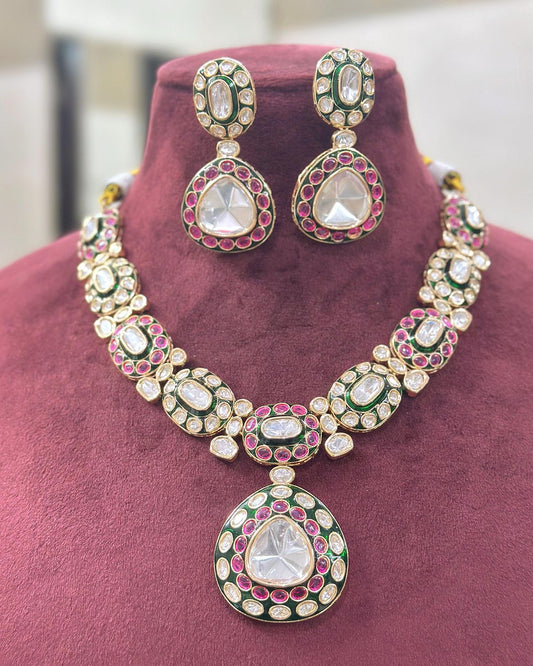 Long Kundan Bridal Necklace
