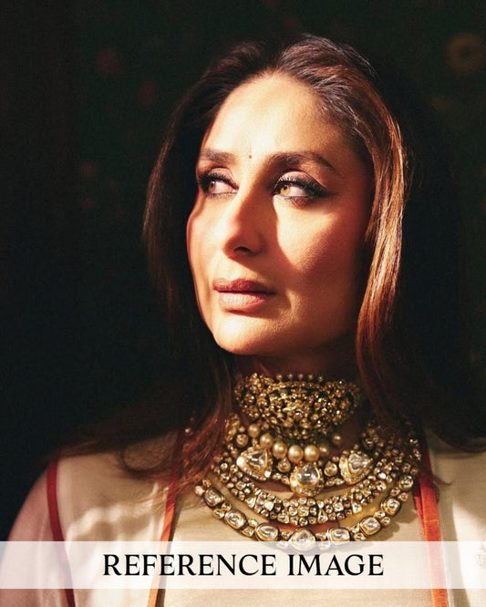 Kareena Kapoor Inspired Kundan Choker & Layered Necklace Set