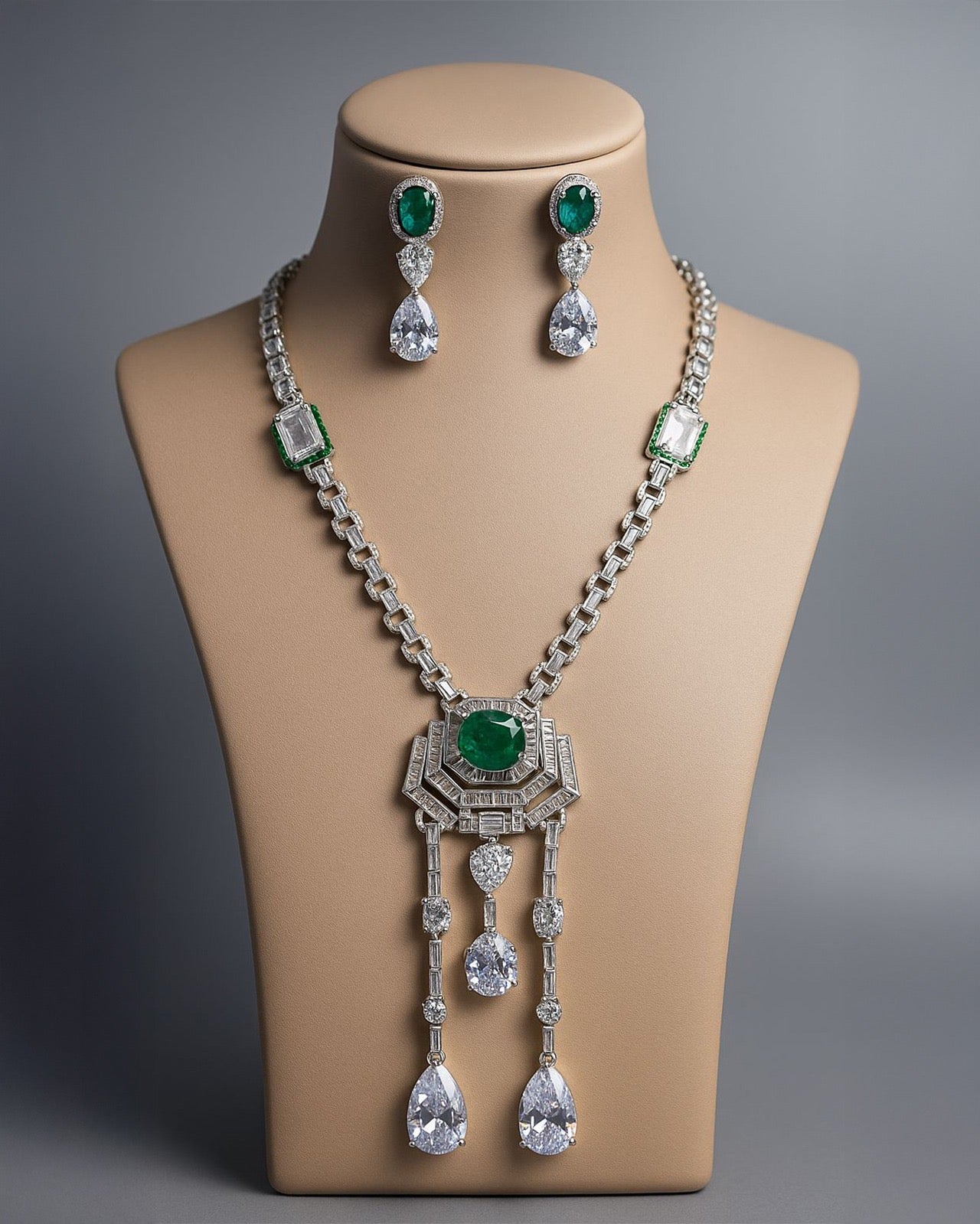 Nita Ambani Inspired Exclusive Diamond Necklace