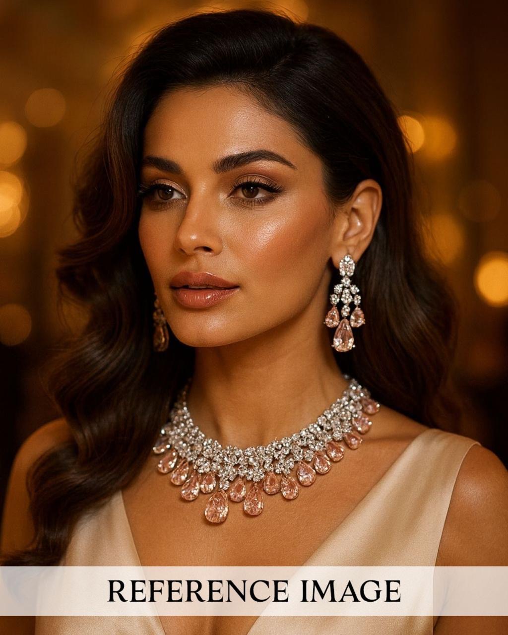 Exclusive Diamond Necklace Set