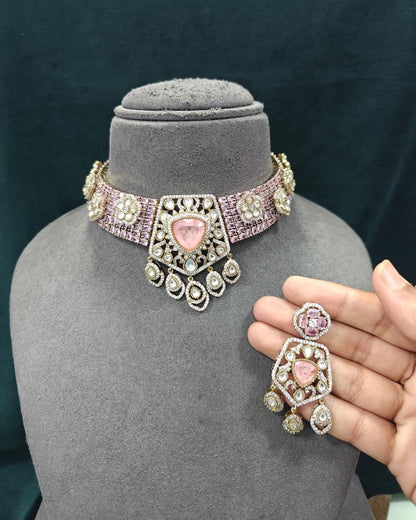 Beautiful Bloom Choker Necklace Set