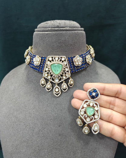 Beautiful Bloom Choker Necklace Set