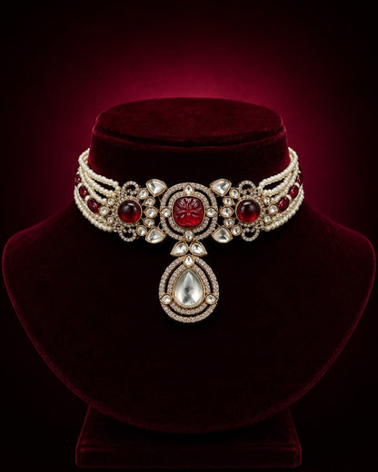 Sitaara Shine Kundan Choker