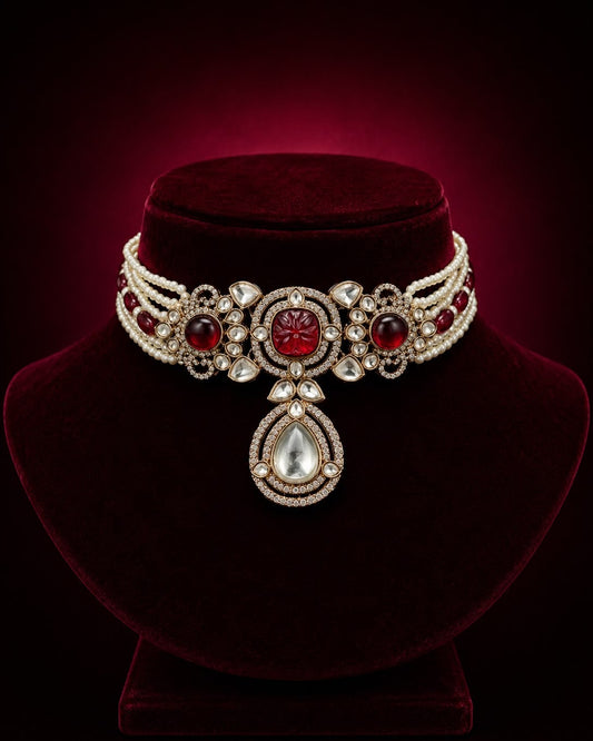 Sitaara Shine Kundan Choker