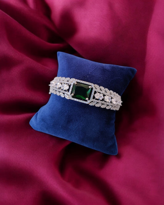 Emerald Diamond Bracelet