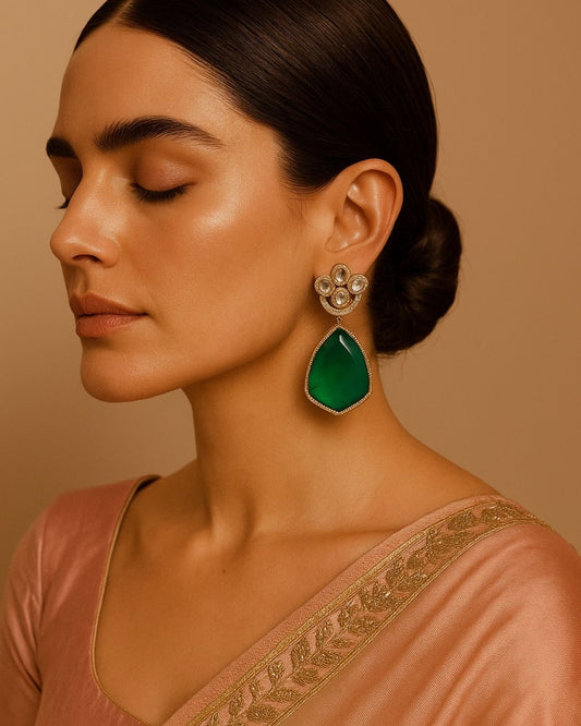 Emerald Earrings