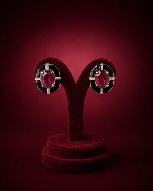 Luxe Classy Stud Earrings