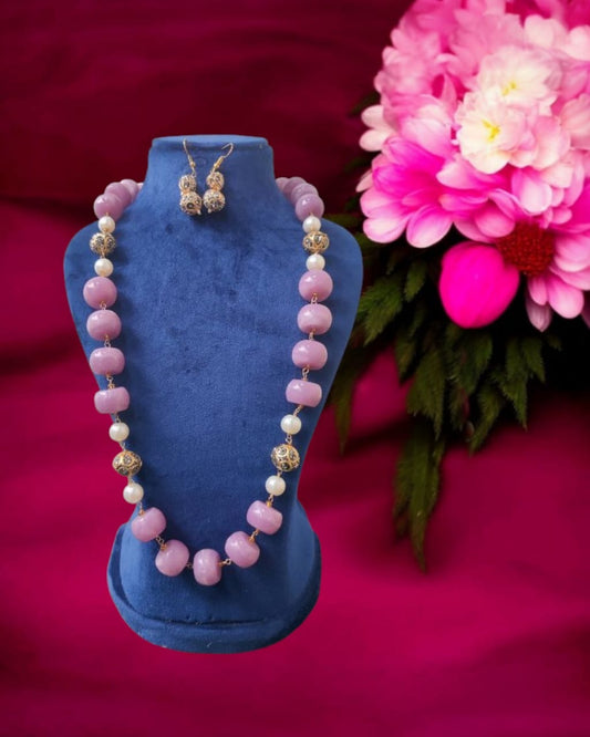 Purple Beads Mala