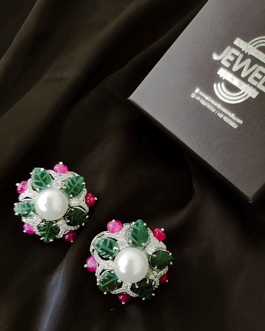 Classic Pearl Stud Earrings