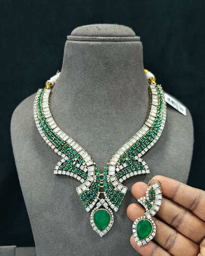 Luxe Diamond Statement Necklace