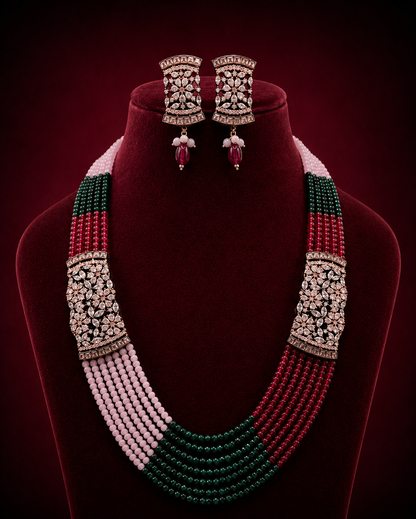 Designer Beaded Necklace Set