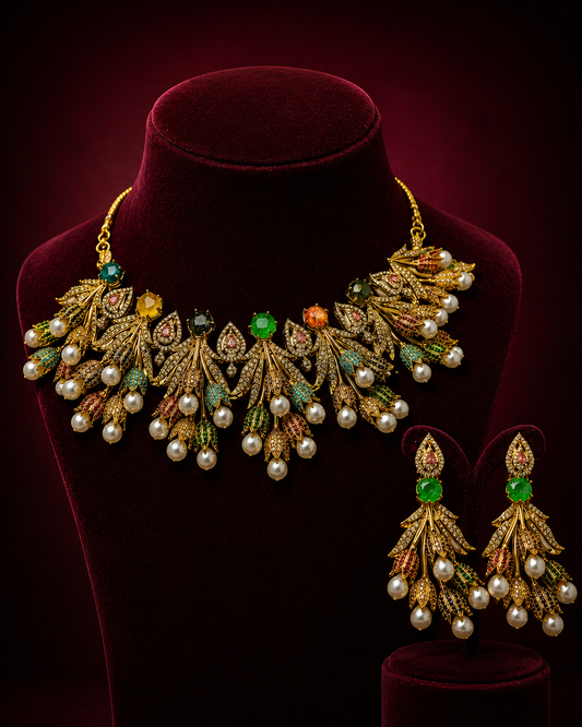 Heritage Bloom Necklace Set