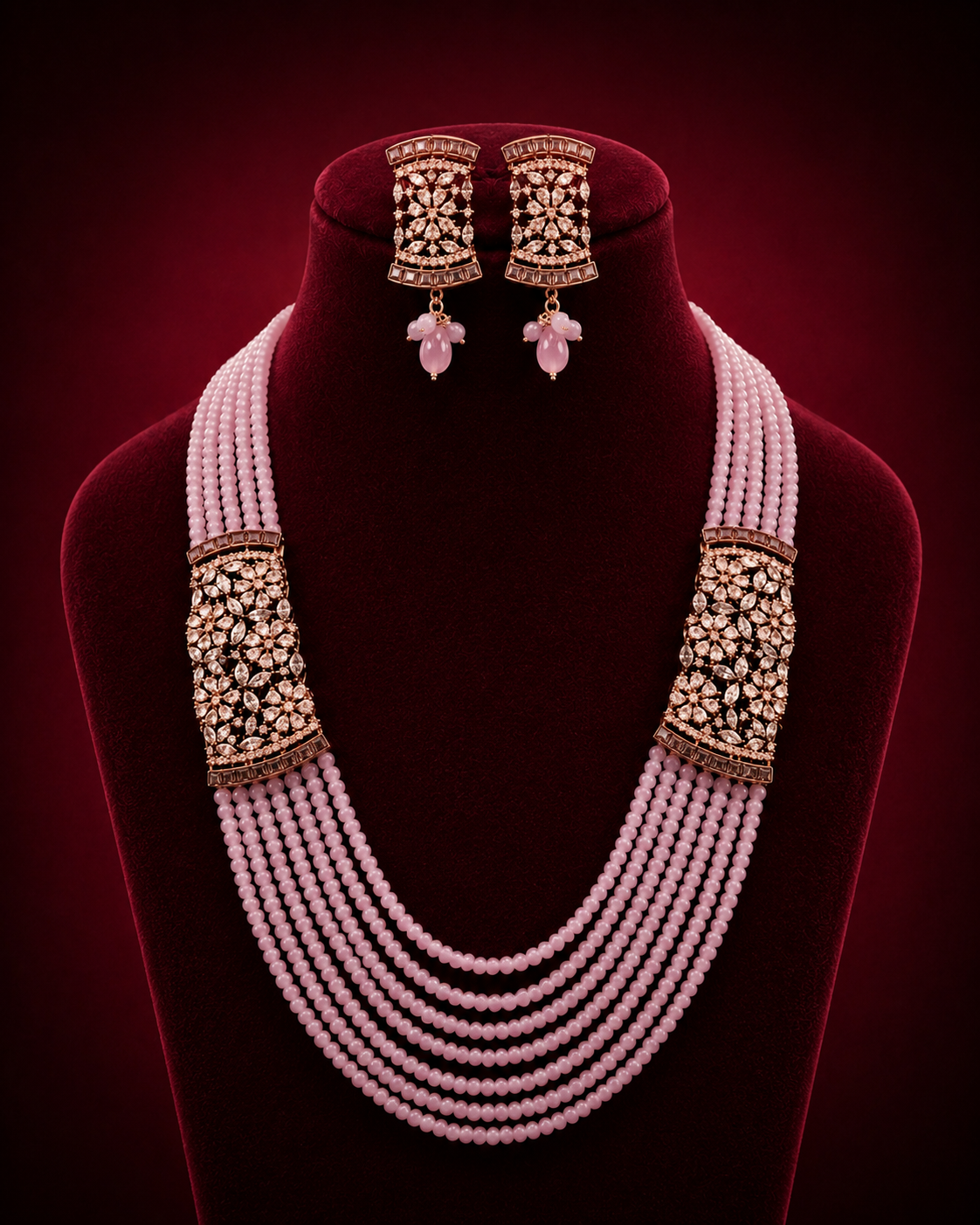 Designer Beaded Necklace Set