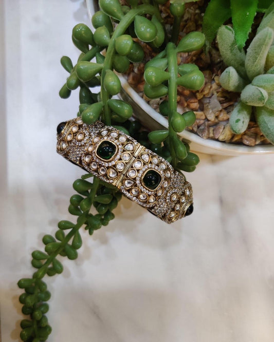 Polki Victorian Kundan Kada