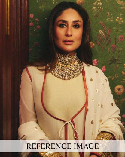 Kareena Kapoor Inspired Kundan Choker & Layered Necklace Set