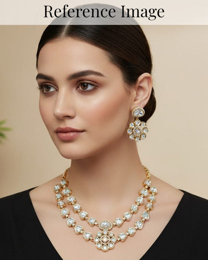 2 Layered Kundan Beauty