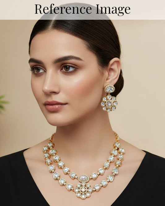 2 Layered Kundan Beauty
