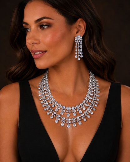 Layered Diamond Beauty