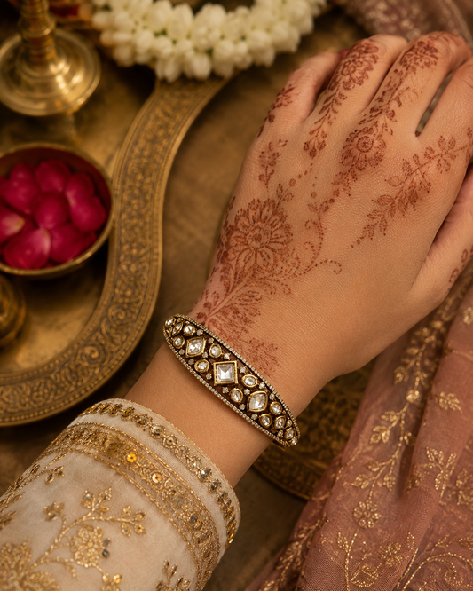 Kundan Classic Kada