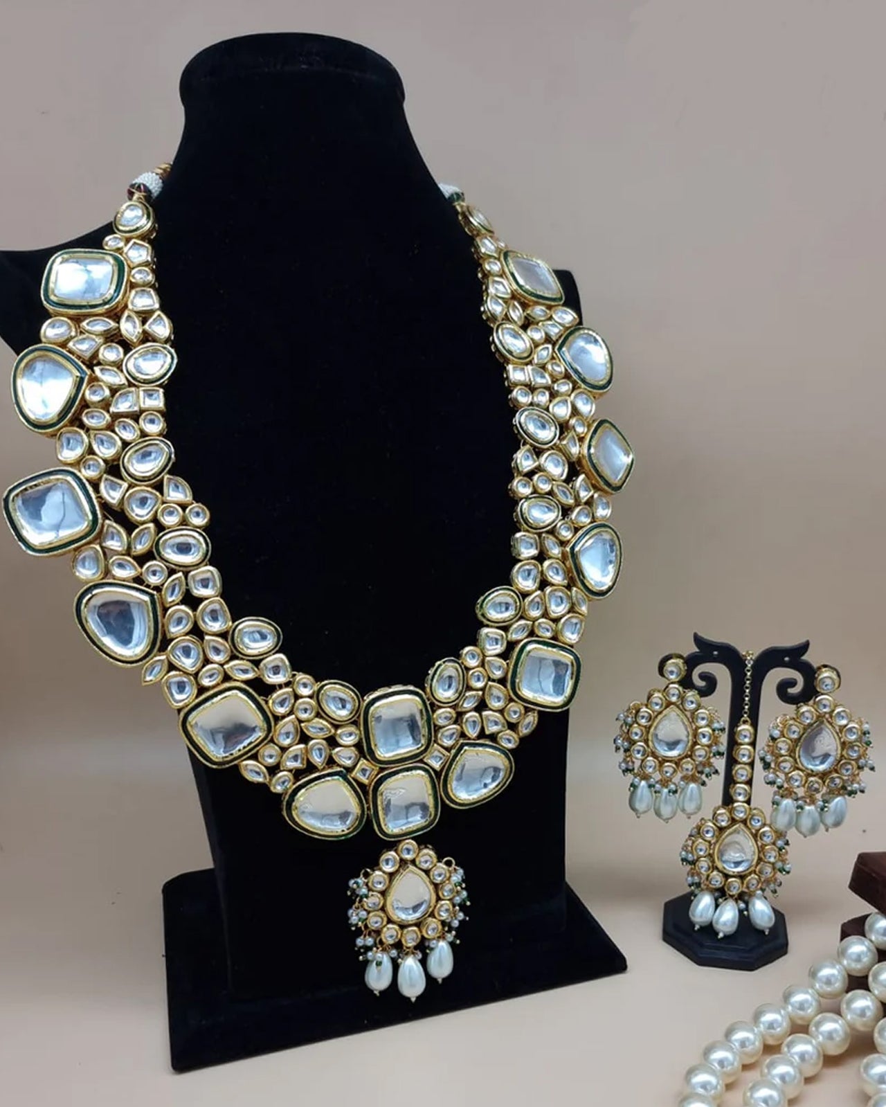 Kundan Necklace Set 