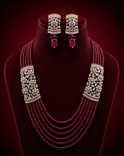 Designer Beaded Necklace Set